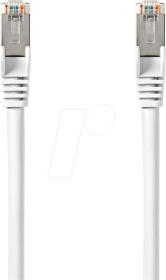 N CCGL85520WT05 - Patchkabel, Cat.8.1, S/FTP, 0,5 m, weiß