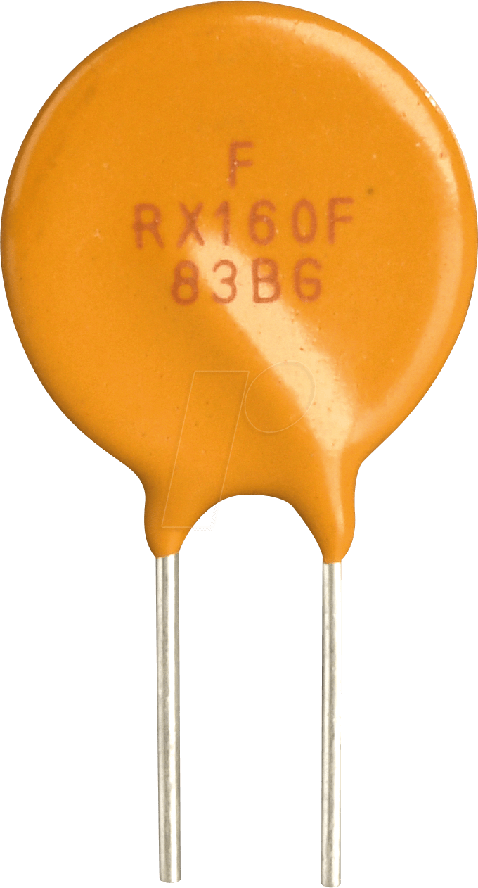 PTC FRX16060F - PTC-Sicherung, radial, 60V, 1,6A, rückstellend