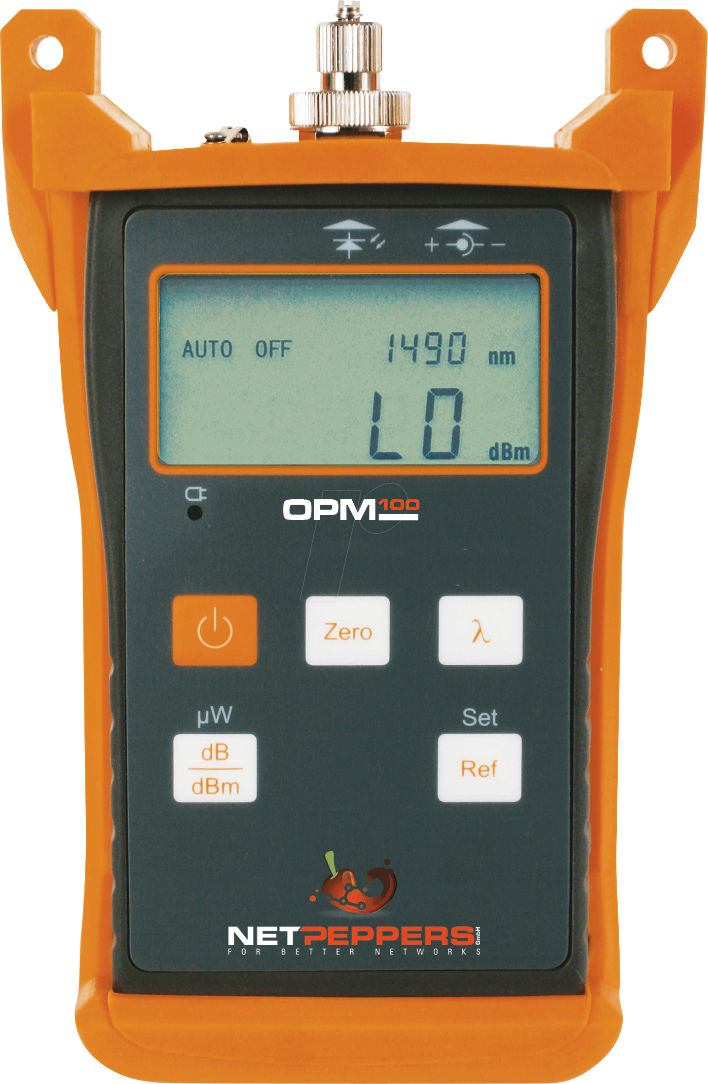 NP OPM100 - Optischer Pegelmesser für Glasfasermessungen