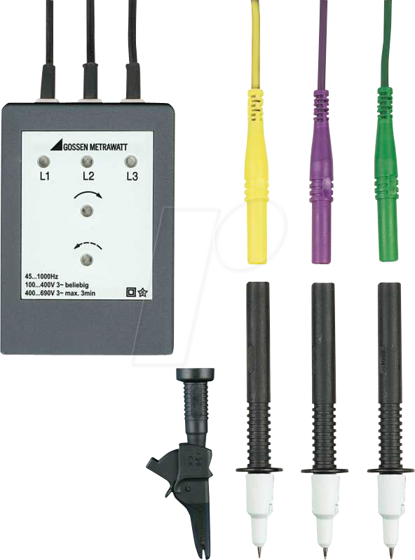 GMCI PHASECOP2 - Drehfeldrichtungsanzeiger PhaseCop 2, 100 - 690 V AC