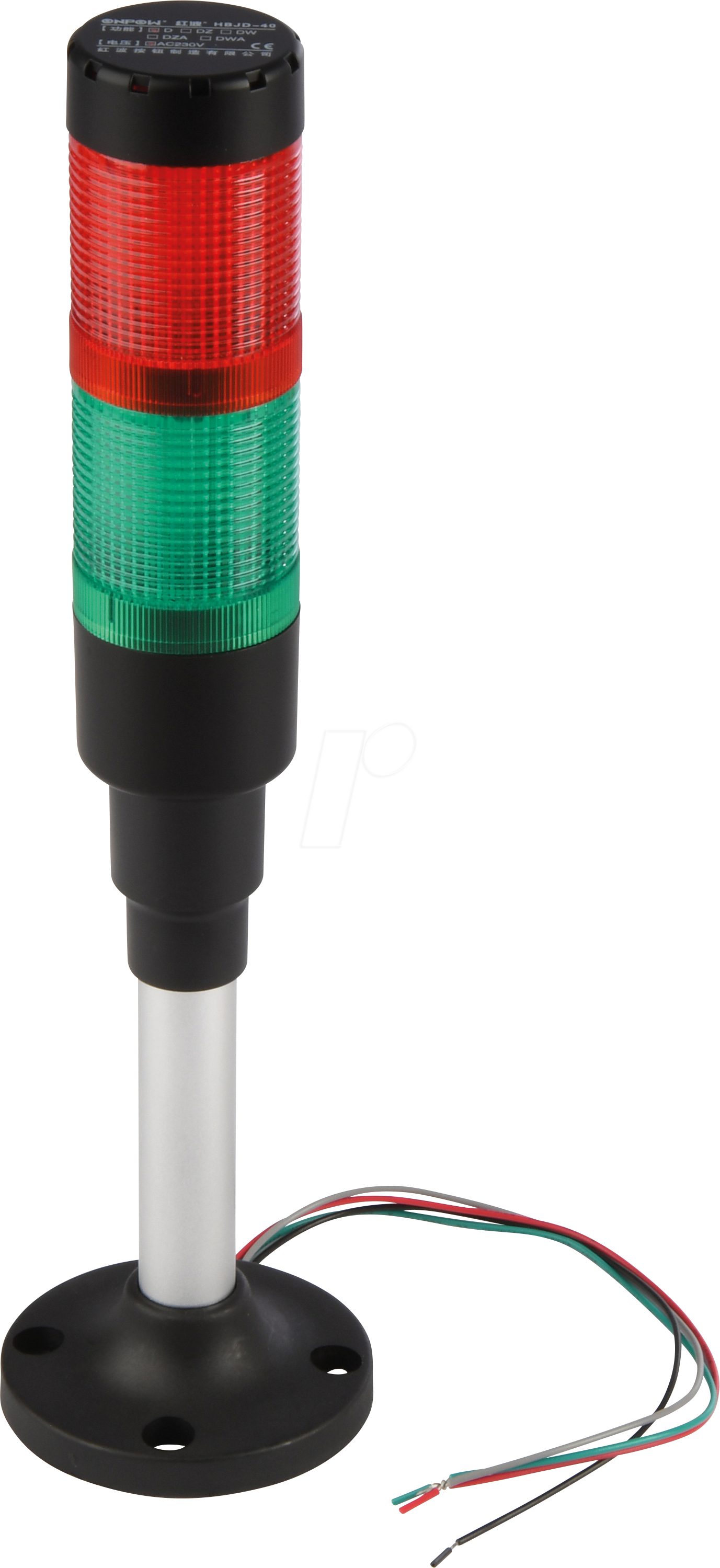 HBJD-DWA2RG230B - Signalampel, Summer, rot/grün, LED, 230 V AC