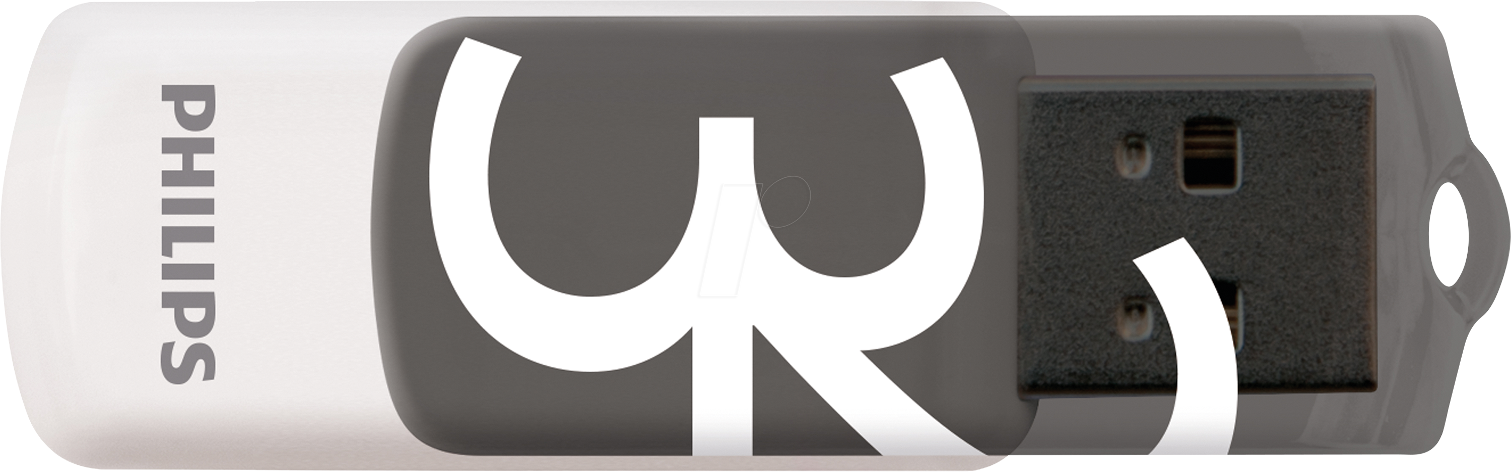 PHI FM32FD05B - USB-Stick, USB 2.0, 32 GB, Vivid Edition Shadow Grey