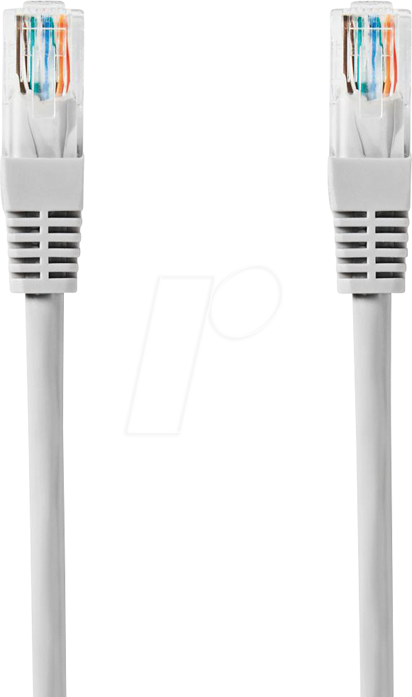 N CCGT85100GY100 - Patchkabel, Cat.5e, U/UTP, 10 m, grau