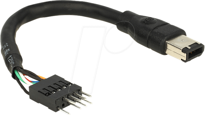 DELOCK 82379 - Firewire A 6 Pin Stecker > Pfostenstecker 16,5 cm