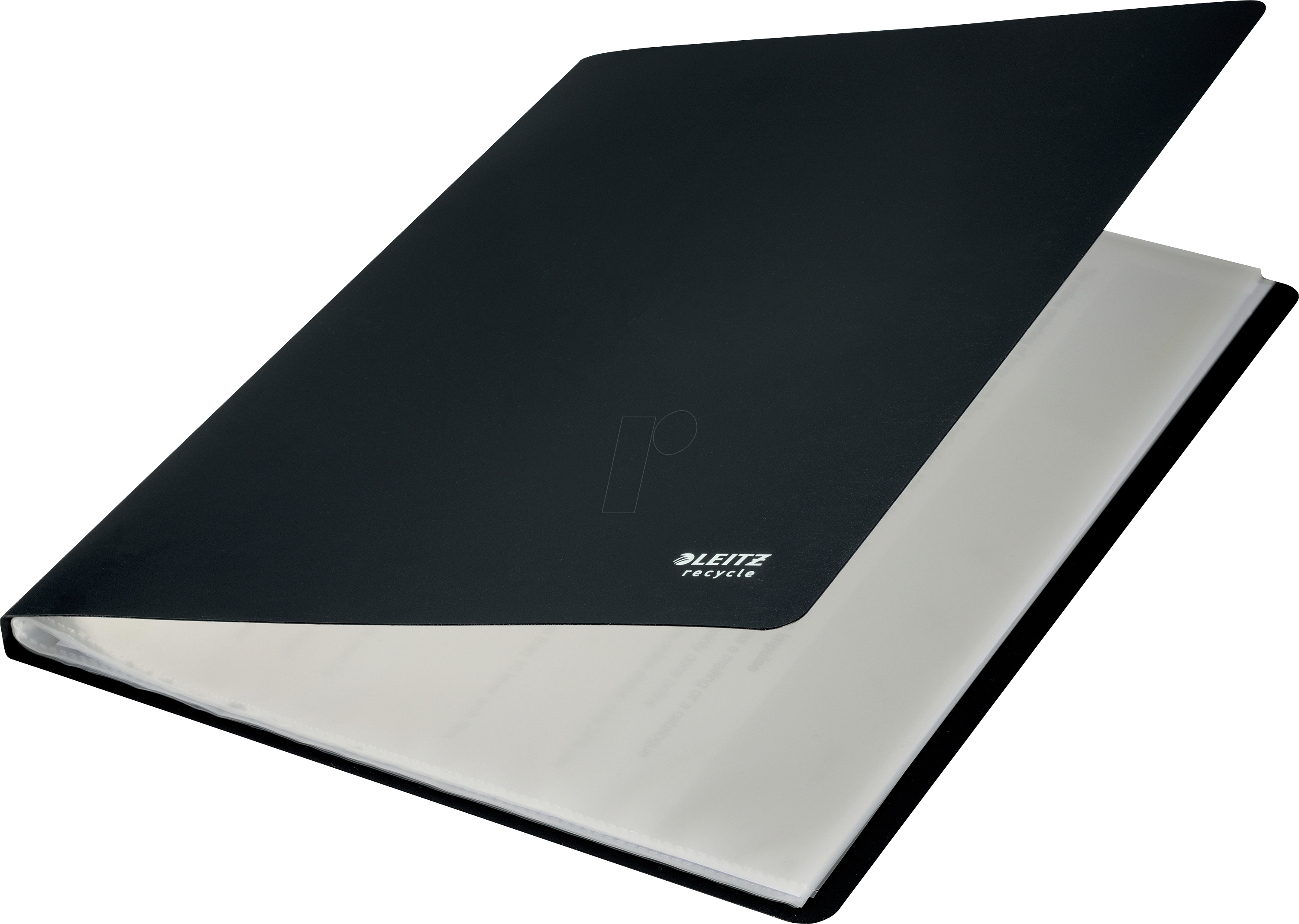 LEITZ 46760095 - Sichtbuch, 20 Hüllen, A4, Recycle, schwarz