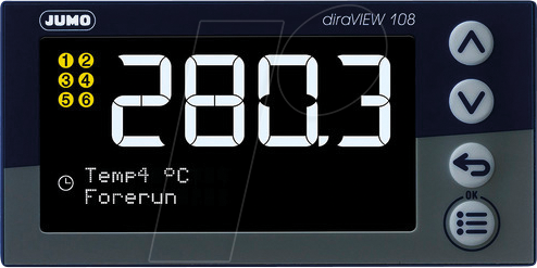 Thumbnail - JU 701513-230 - Digitalanzeiger, JUMO diraVIEW 108 (Q)