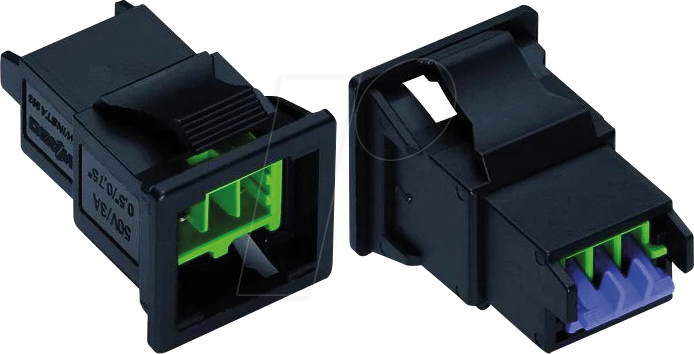 Thumbnail - WAGO 893-2012 - Snap-In-Stecker, 2-polig, Kod. E, grün