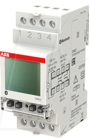 ABB DW2 - Wochenzeitschaltuhr 2 Kanäle Bluetooth Programmierung per App