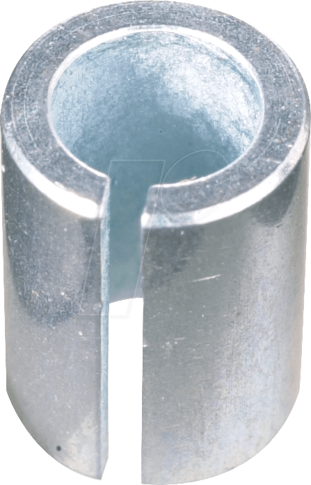 KR 4-6M - Reduzierstück für Potentiometerknöpfe, silber