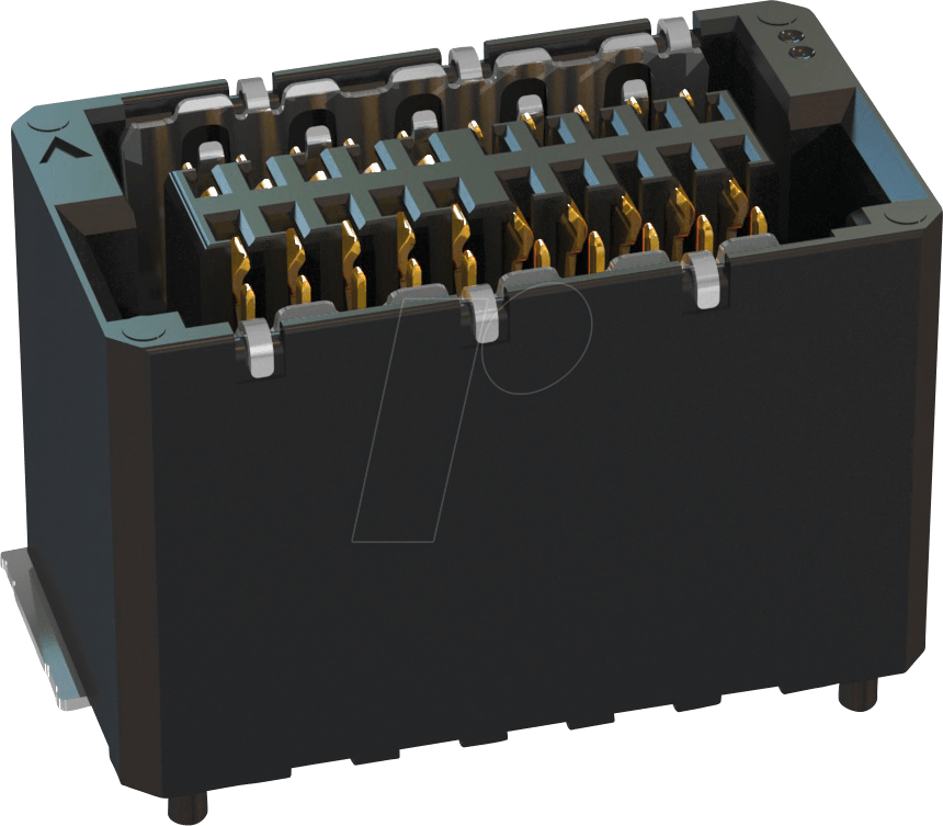 ZERO8 20 P 7,85 - Zero8 s gerade 7.85mm shield 20 polig,Socket, MID, geschirmt