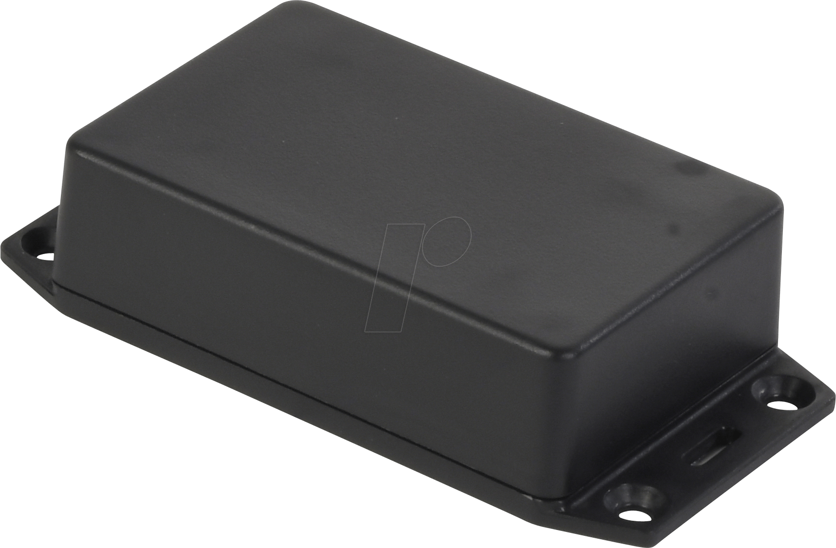 1591XXMSFLBK - Kunststoffgehäuse, Serie 1591, 56 x 85 x 24 mm, schwarz