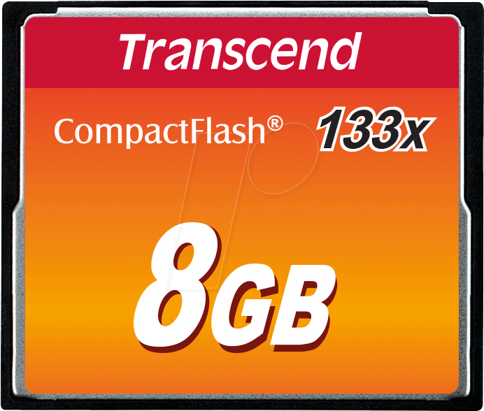 TS8GCF133 - CF-Speicherkarte, 8GB 133x