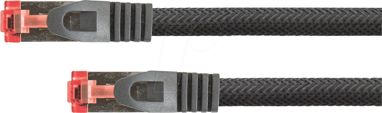 PYT 8063PY-003S - RJ45 Patchkabel Cat.6 PiMF schwarz 0,25 m