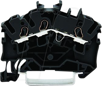 WAGO 2002-6305 - Durchgangsklemme, 3-Leiter, Ø 0,25 - 2,5 mm, schwarz