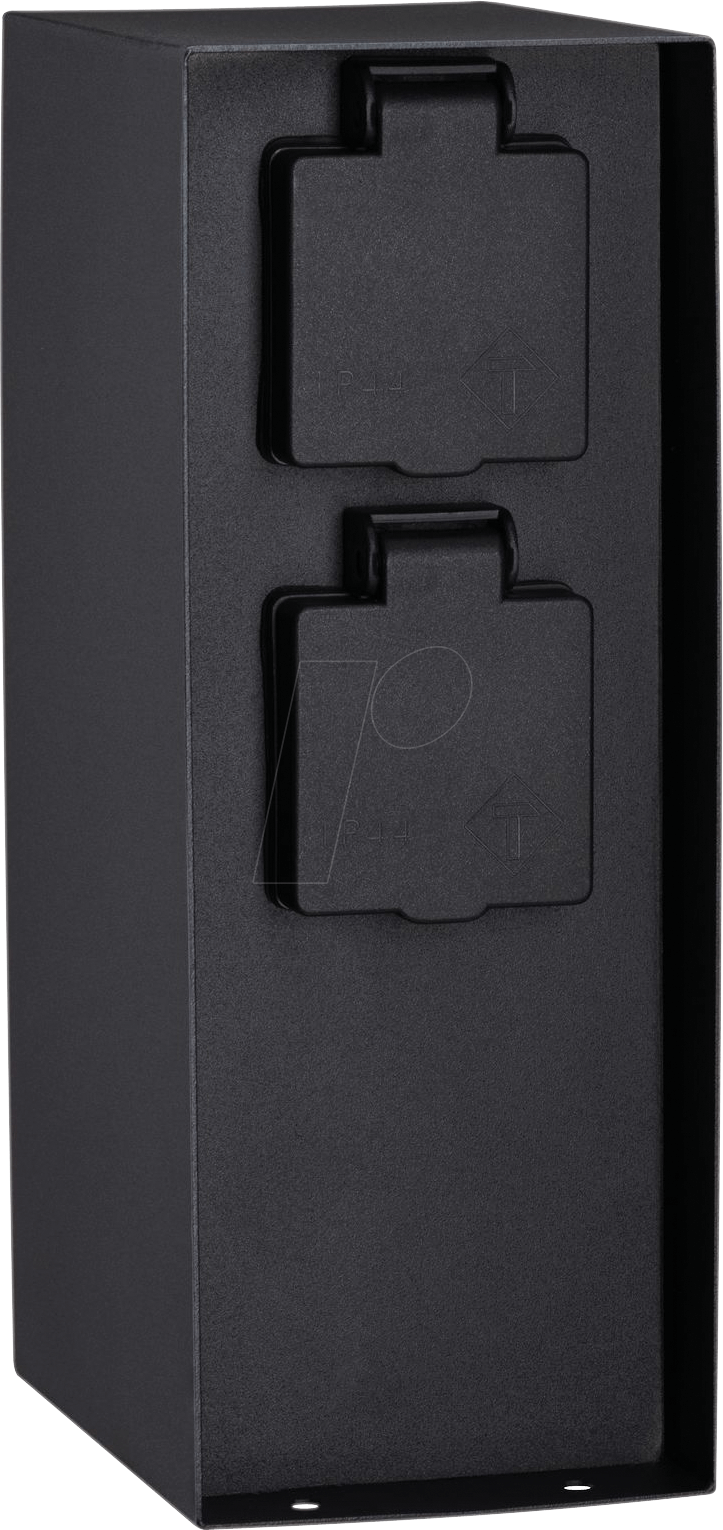 Thumbnail - PLM 94313 - Steckdosensäule Rio, 4-fach, Outdoor, eckig