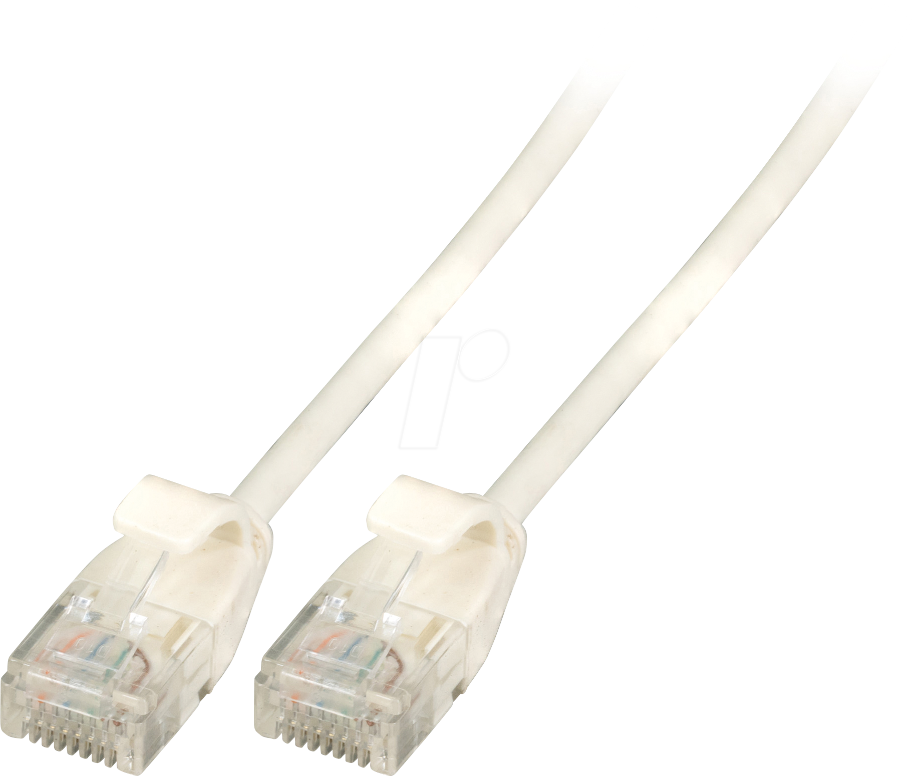 EFB K8108WS.015 - Cat.6a Patchkabel, U/UTP, ultraflex, 0,15 m, weiß