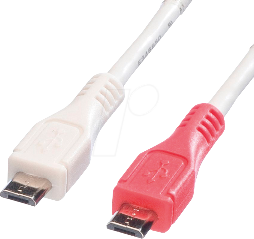 VALUE 11998307 - Ladekabel, USB-Micro-B -> USB-Micro-B, 30 cm