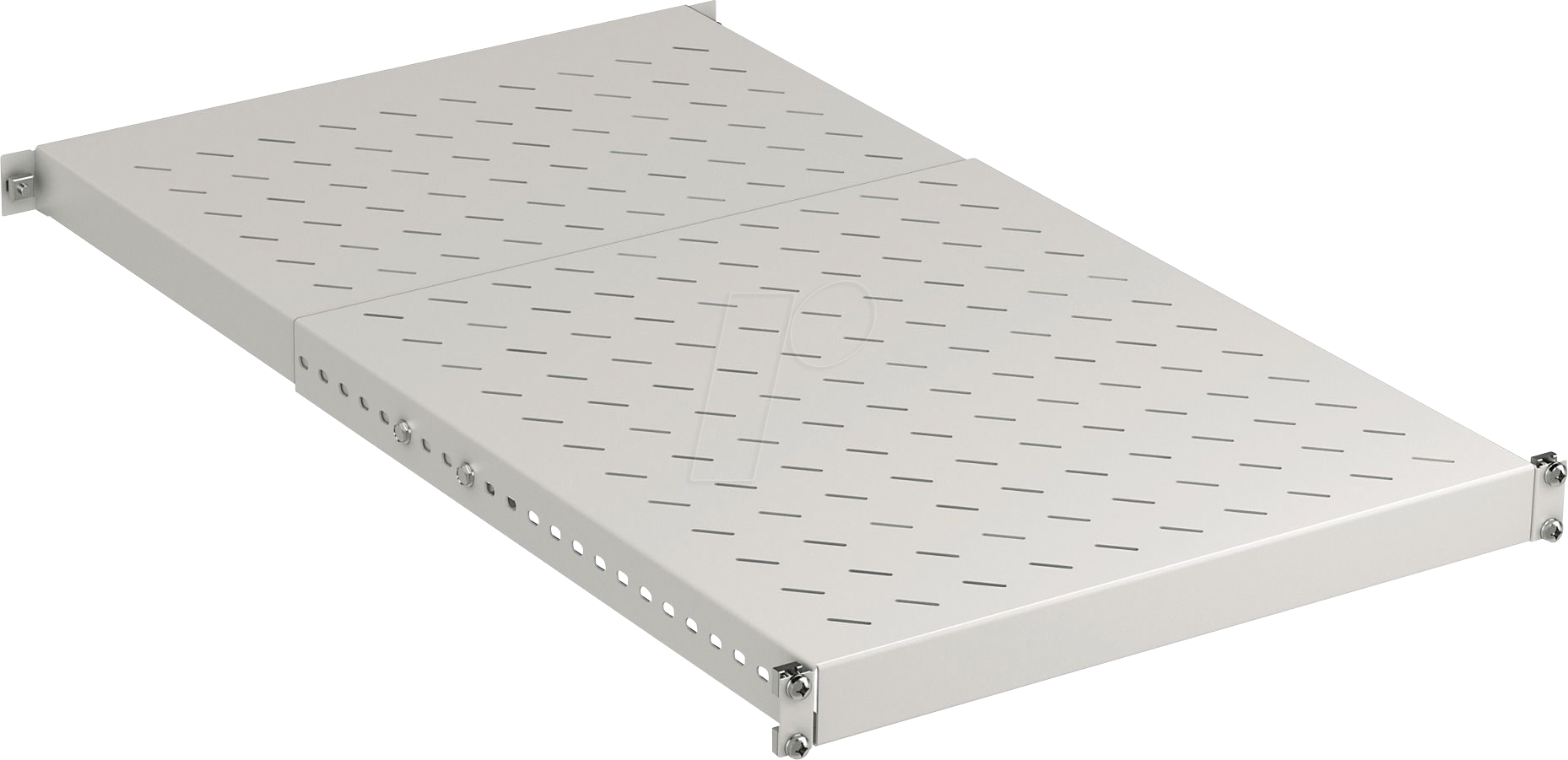 EFB 691653GR.80 - 19'' Schwerlast Fachboden, 1HE, 150 kg, RAL7035