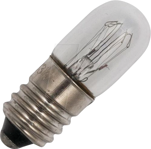 SCHI 102894600 - E10 T10x28 220V 22mA 5W CC-5A 2Khrs Klar