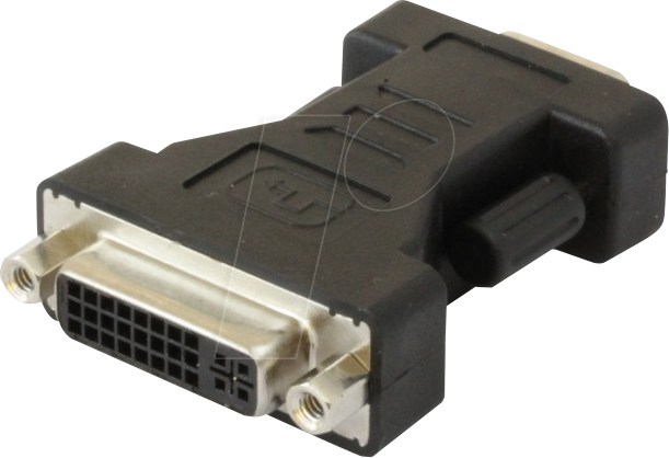 IADAP-DVI-9100 - DVI Adapter, VGA Stecker auf DVI Buchse