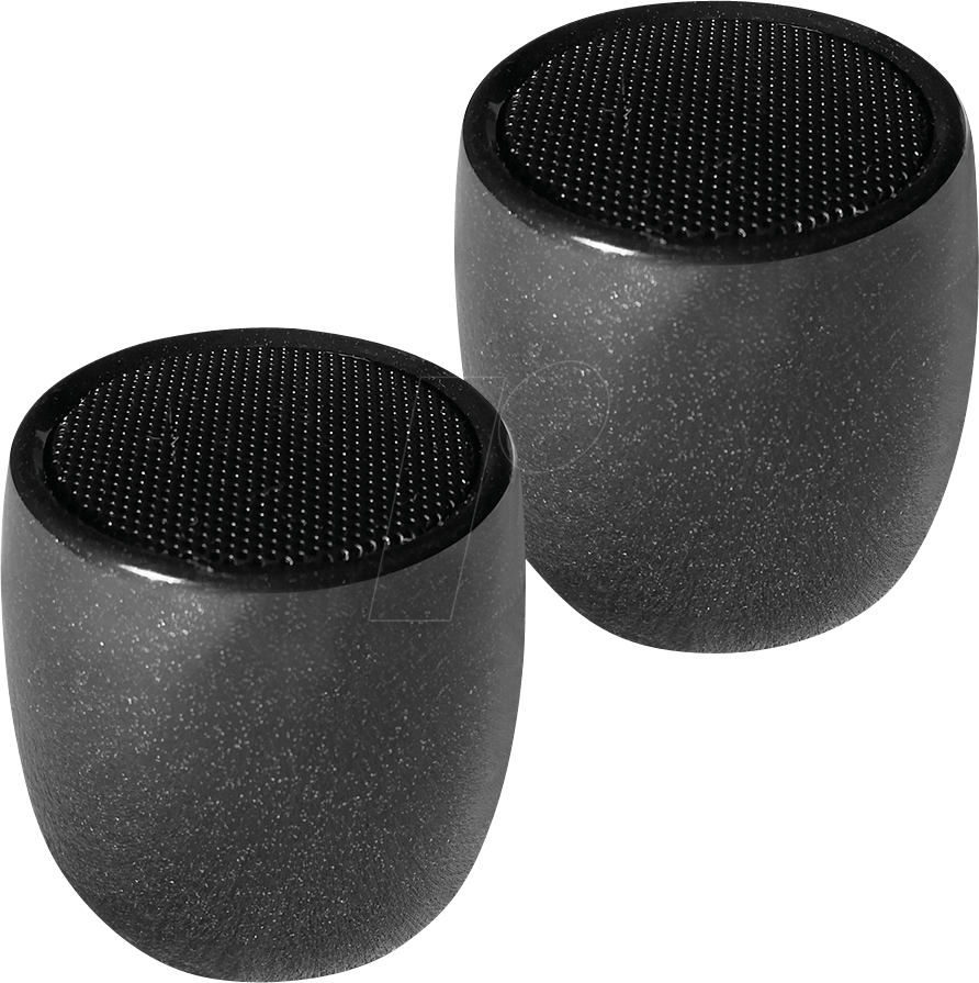 FONTASTIC 262708 - Bluetooth Lautsprecher Paar, 2x 5 W, schwarz