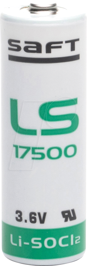 LS 17500 X240 - Lithium Batterie, A (Bobbin), 3600 mAh, 240er-Pack