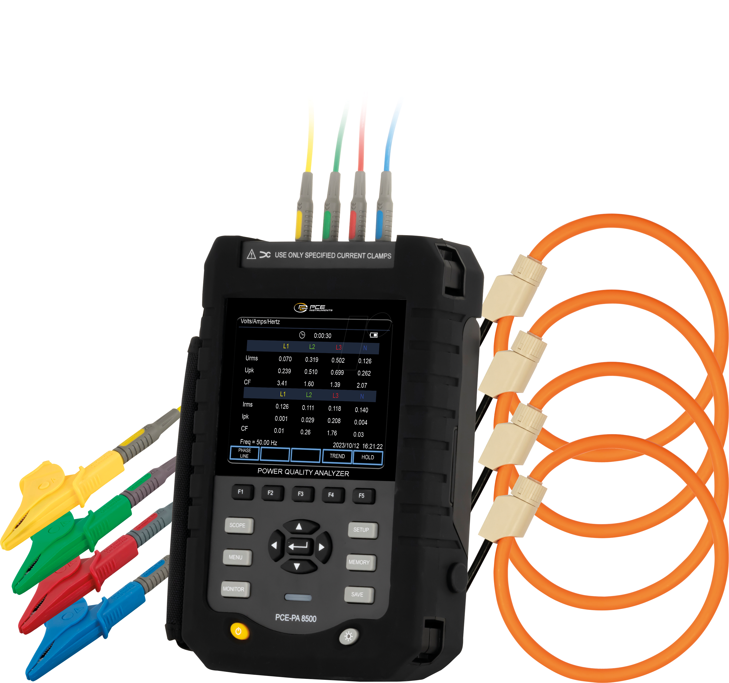 PCE PA 8500 HP - Leistungsanalysator PCE-PA 8500 HP