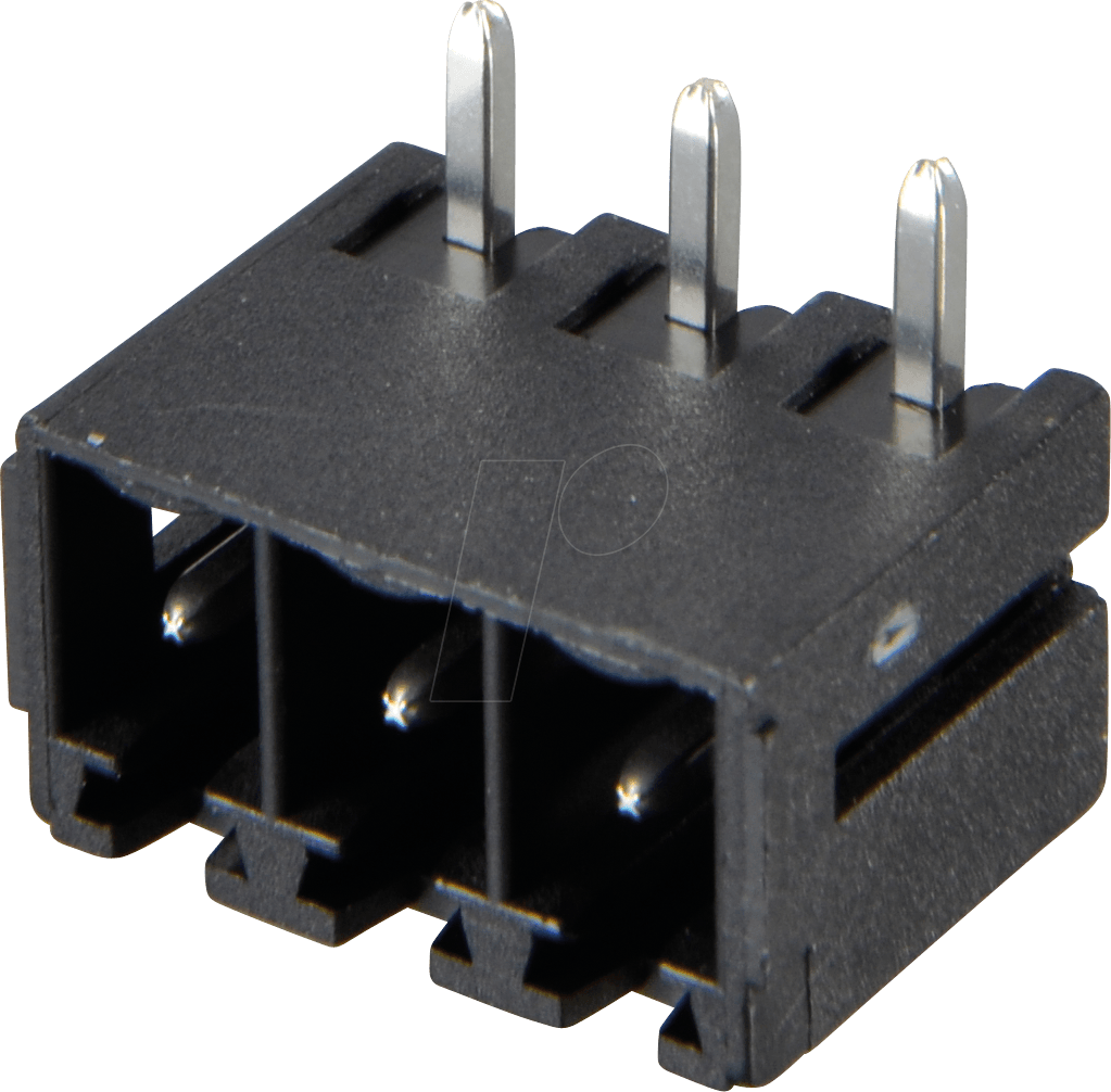 AKL 382-03 - Wannenstecker für AKL 369, 3-pol, RM3,81