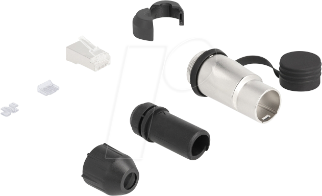 DELOCK 67067 - RJ45 Modulstecker, Cat.6a