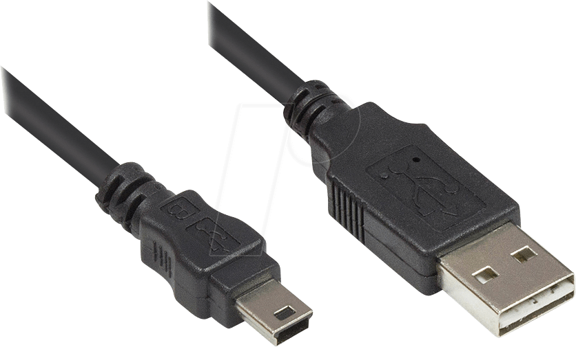 GC 3310-EU03 - USB 2.0 Kabel, EASY A Stecker auf Mini B Stecker, 3 m
