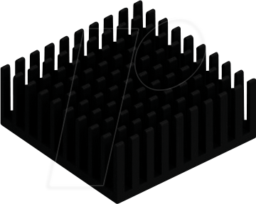 ICK PGA14X14X14 - PGA-Kühlkörper, 35x35x14 mm, 10 K/W