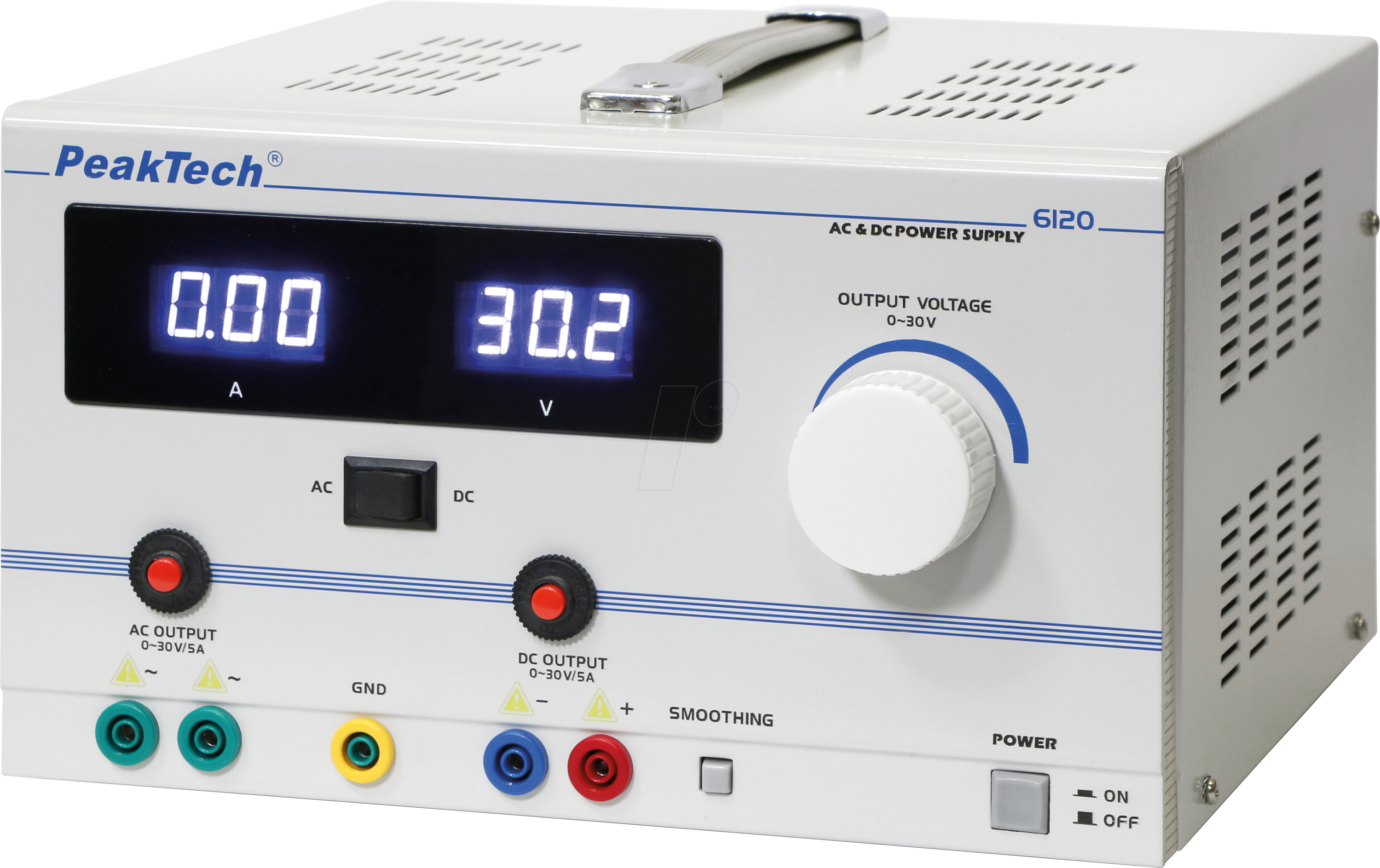 PEAKTECH 6120 - Labornetzgerät, 0 - 30 V, 5 A