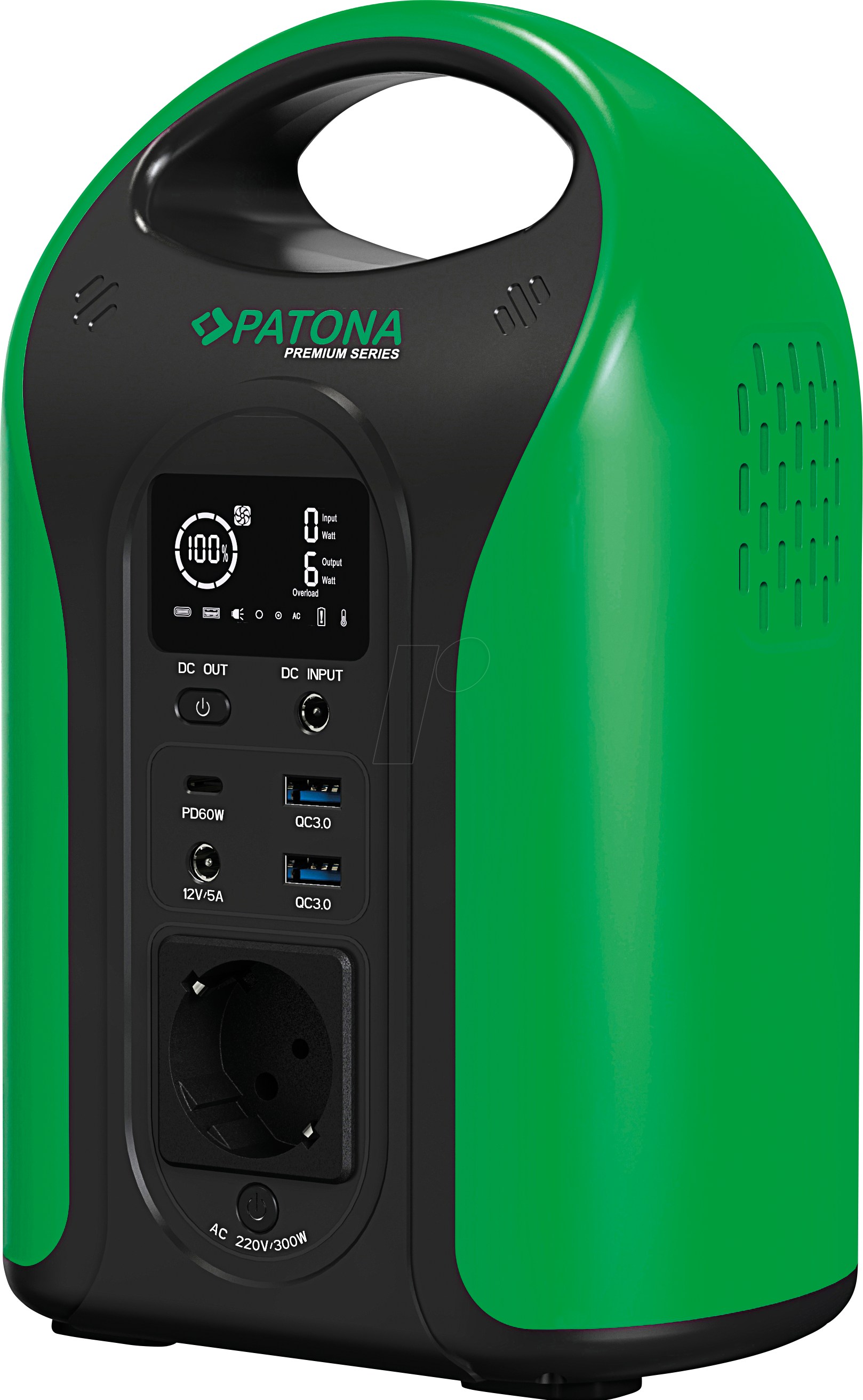 PATONA 300W - PATONA Powerstation, 300 W, USB QC3.0