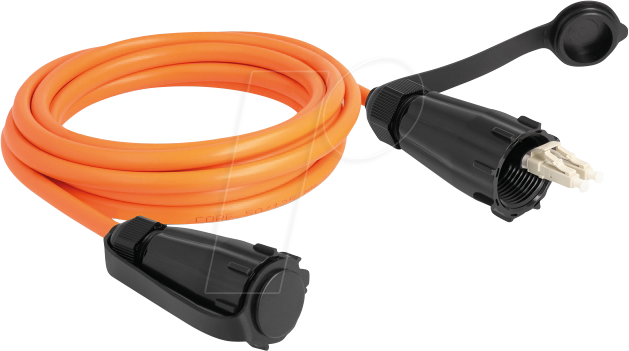 Thumbnail - DELOCK 87888 - LWL Kabel LC Duplex, Multimode, OM2, IP68, 3 m