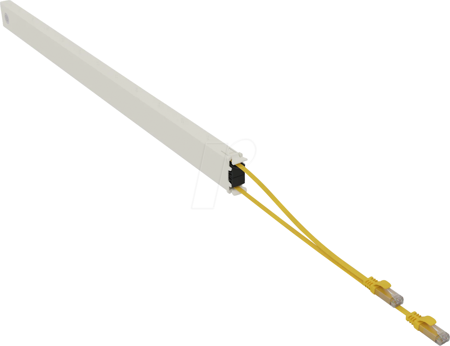 PB CONE46UTPYL - Kabelkassette, Cat.6a UTP, 2,5 m, gelb