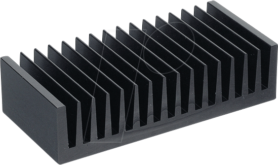 SK 85/100/SA - Kühlkörper, 100 mm, Alu, 0,9 K/W