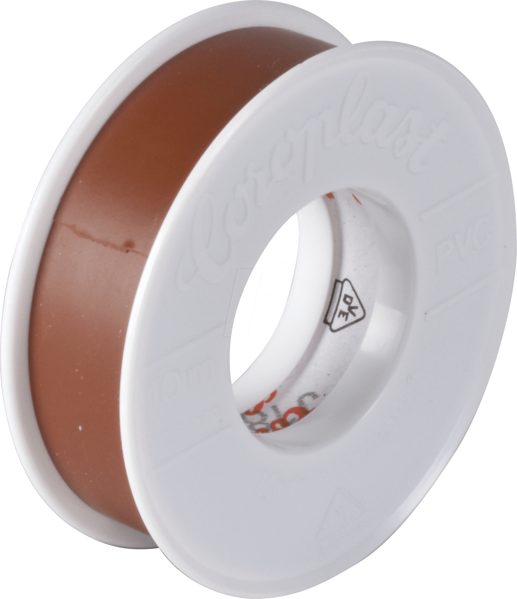 CORO 1665 - VDE Elektroisolierband, 10 m, 15 mm, braun