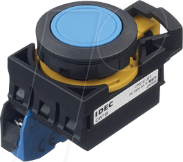 ID CW1BA1E10S - Einbautaster CW, 28 mm , 1 NO, blau