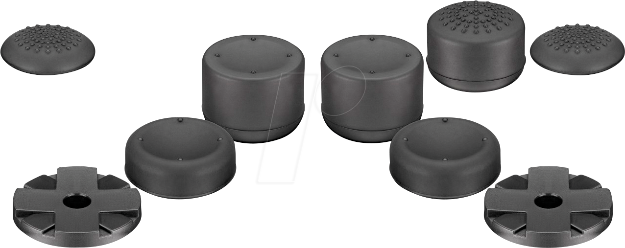 GOOBAY 58382 - Schutzkappen PS5 Controller 10er Set