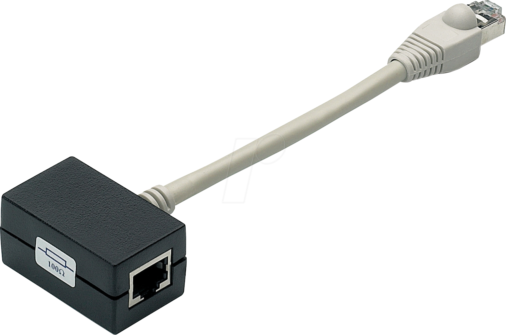 EFB K5116015 - 2-fach Adapter, RJ45 Stecker / 2x Buchse, terminiert