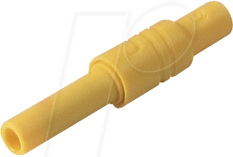 KUN S GE - Sicherheitskupplung, 1000 V-CAT III, gelb