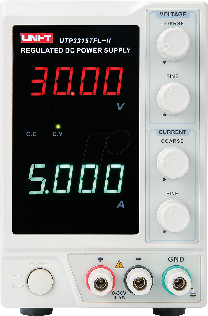 UT P3315TFL-II - Labornetzgerät P3315TFL-II, 0-30 V, 0-5 A, 150 W, 1 Kanal