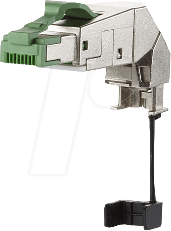 M12 RJ45C5 360 - Feldstecker RJ45, Cat5, 360°, 2Paare