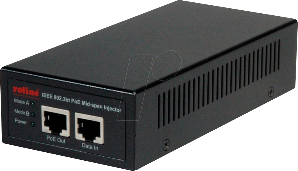 ROLINE 21131203 - Power over Ethernet (PoE++) Gigabit Injektor