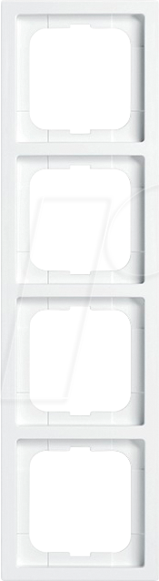 EL BJ 1724-184K - future® linear-Abdeckrahmen, 4-fach Rahmen