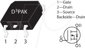 MSC035SMA170S - SiC-MOSFET N-Ch 1700V 59A 0,035R TO-268 (D3PAK)
