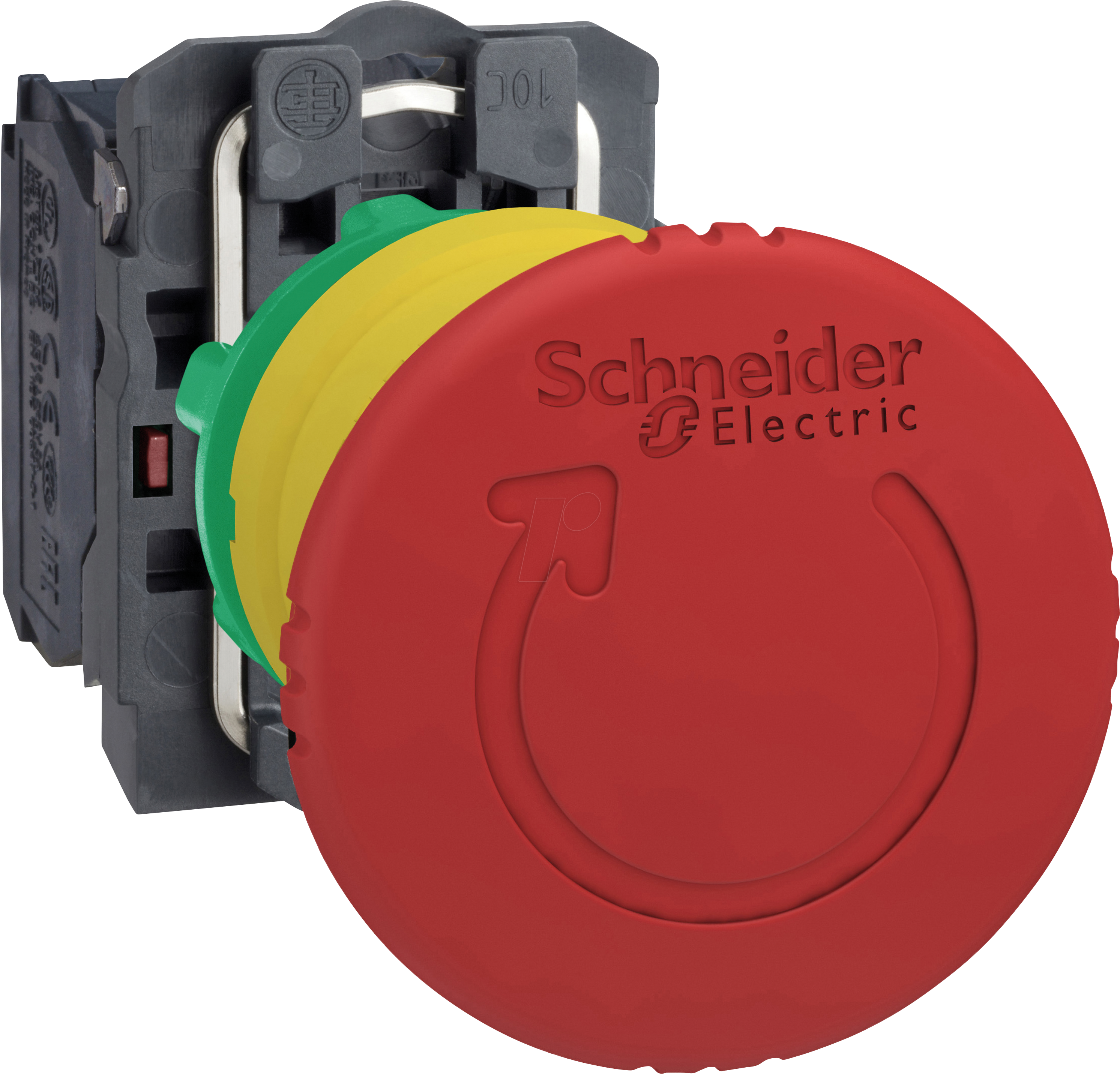 XB5AS8444 - Not-Aus-Schalter, Harmony XB5, Drehentriegelung, 22mm, 2Ö