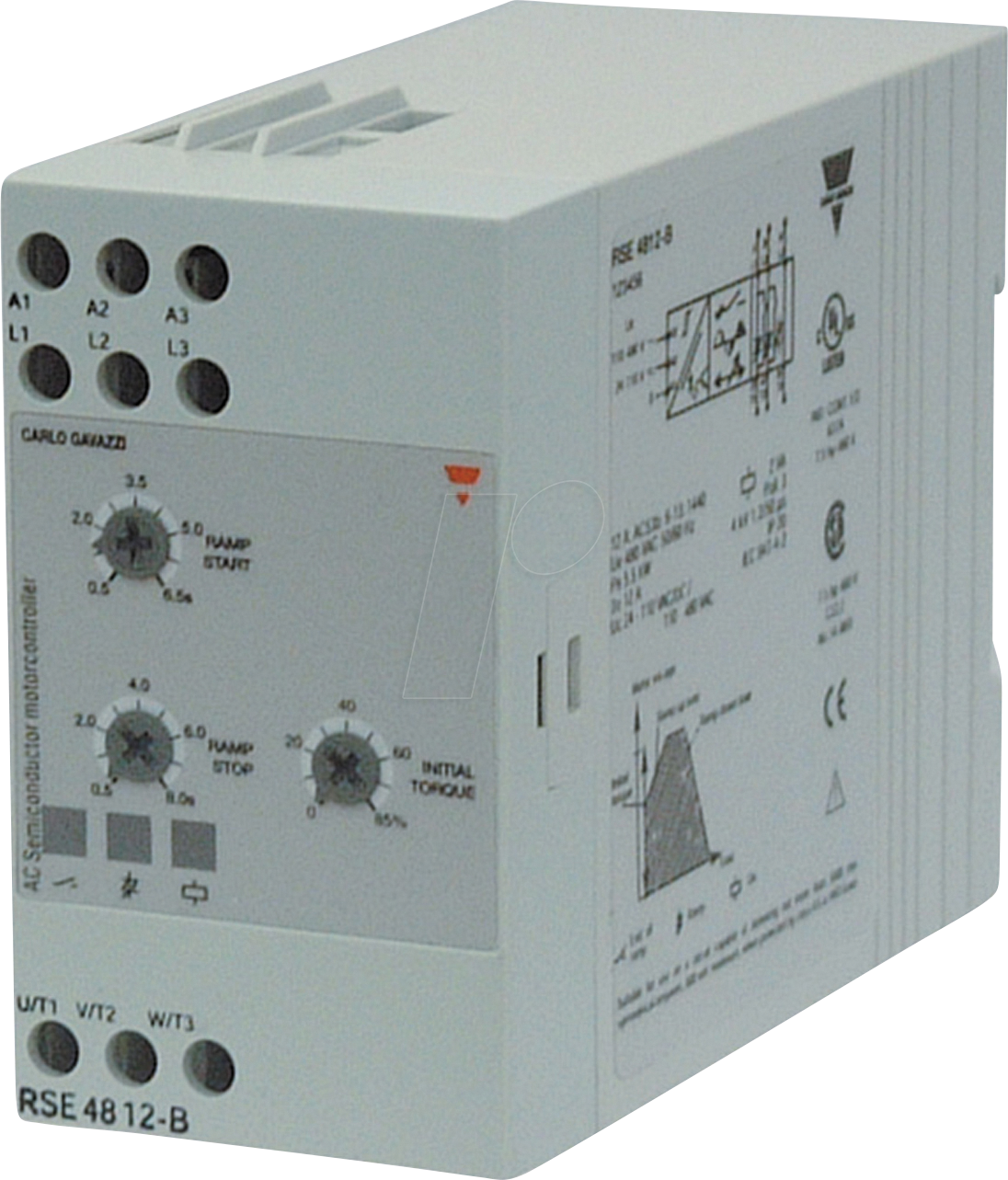 RSE4012-B - Sanftan- Auslauf Motorstarter RSE, 3-pol, 12 A, 93,5 - 552 V AC