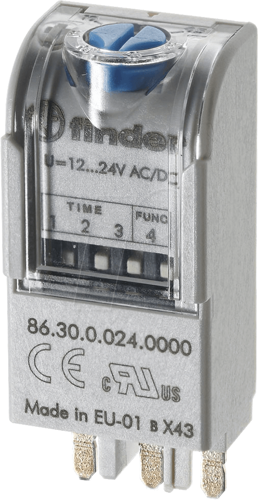 FIN 86.30 - Zeitmodul zum Aufrüsten, 2 Zeitfunktionen