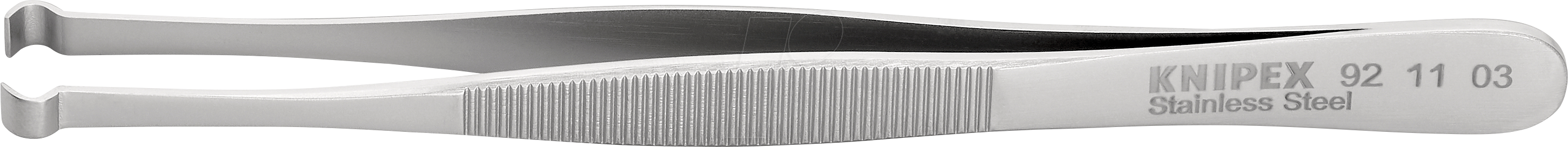 KN 92 11 03 - Positionierpinzette Edelstahl